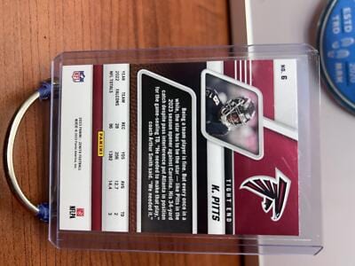 Cheap Sneaks Footwear/Sports Cards Football Card Kyle Pitts 2023 Panini Zenith Red Zone #6 Atlanta Falcons