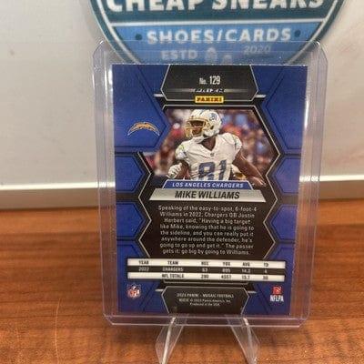 Cheap Sneaks Footwear/Sports Cards Football Card MIKE WILLIAMS 2023 Panini Mosaic Pink Camo Prizm #129 Jets Chargers