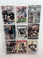Cheap Sneaks Footwear/Sports Cards Football Card Oakland Raiders Football Lot (9) Bo Jackson , Jeff Hostetler , Tim Bro