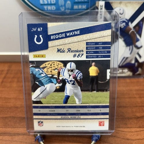 Cheap Sneaks Footwear/Sports Cards Football Card Reggie Wayne Lot(2) 2011 Panini Threads #67+ 2010 Epic #44 Indianapoli