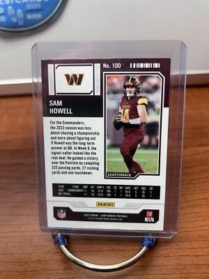 Cheap Sneaks Footwear/Sports Cards Football Card Sam Howell 2023 Panini Contenders Game Ticket Bronze #100 Washington C