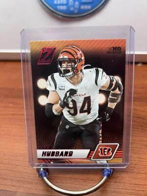 Cheap Sneaks Footwear/Sports Cards Football Card Sam Hubbard 2023 Panini Zenith No Huddle #22 Cincinnati Bengals