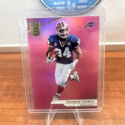 Cheap Sneaks Footwear/Sports Cards Football Card Thurman Thomas 2024 Donruss Elite Pink Parallel Card # 42