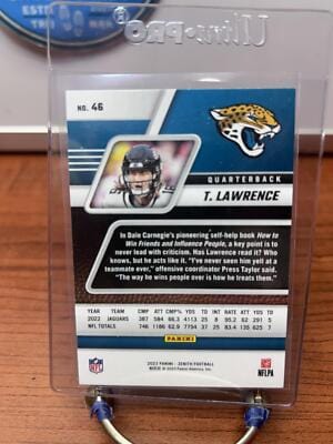 Cheap Sneaks Footwear/Sports Cards Football Card Trevor Lawrence 2023 Panini Zenith Retail #46 Jacksonville Jaguars