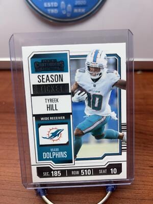Cheap Sneaks Footwear/Sports Cards Football Card Tyreek Hill 2023 Panini Contenders Season Ticket Retail #65 Miami Dolp