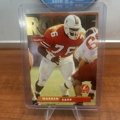 Cheap Sneaks Footwear/Sports Cards Football Card WARREN SAPP (RC) 1995 Skybox Football Card #179 Rookie HOF Tampa Bay B