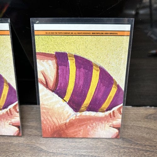 Cheap Sneaks Footwear/Sports Cards Garbage Pail Card 2022 TOPPS CHROME GARBAGE PAIL KIDS CRACKED ICE 207a And Base Card