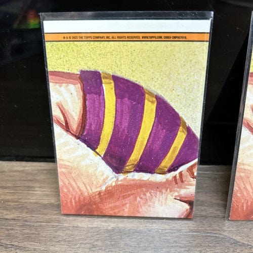 Cheap Sneaks Footwear/Sports Cards Garbage Pail Card 2022 TOPPS CHROME GARBAGE PAIL KIDS CRACKED ICE 207a And Base Card