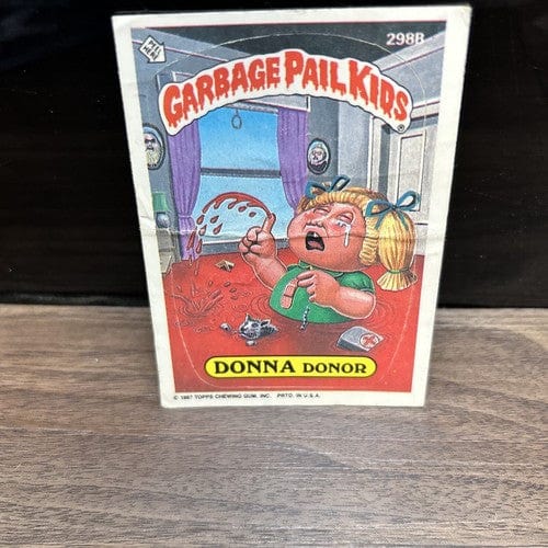 Cheap Sneaks Footwear/Sports Cards Garbage Pail Card Bloody Mary 298a Garbage Pail Kids Stickers 1986 Topps 8th Series Near
