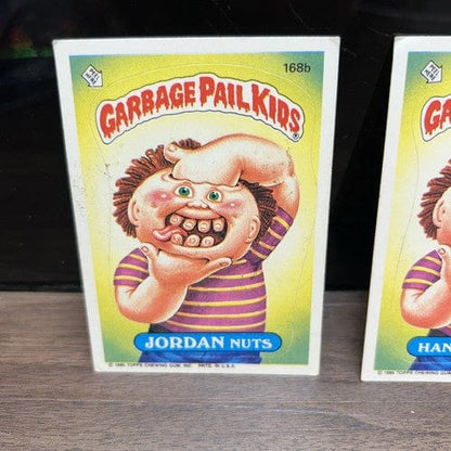 Cheap Sneaks Footwear/Sports Cards Garbage Pail Card GPK Garbage Pail Kids 1986 Handy Randy 168A & Jordan Nuts 168B Topps O