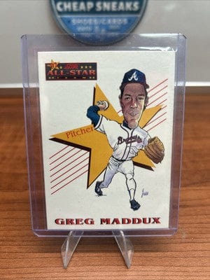 Cheap Sneaks Footwear/Sports Cards Greg Maddux  1993 Score Baseball #527 All-Star Braves