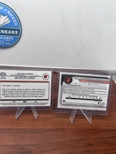 Cheap Sneaks Footwear/Sports Cards Gunner Henderson 2024 Topps Chrome #89CU-12 Refracto, Colton Cowser (R