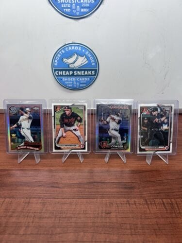 Cheap Sneaks Footwear/Sports Cards Gunner Henderson 2024 Topps Chrome #89CU-12 Refracto, Colton Cowser (R