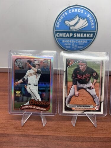 Cheap Sneaks Footwear/Sports Cards Gunner Henderson 2024 Topps Chrome #89CU-12 Refracto, Colton Cowser (R