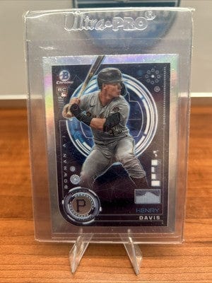 Cheap Sneaks Footwear/Sports Cards Henry Davis 2024 Bowman Chrome A.I. #BAI-2 Pirates Rookie Insert