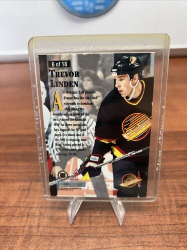 Cheap Sneaks Footwear/Sports Cards Hockey Card 1995-96 Zenith Gifted Grinders #6 Trevor Linden