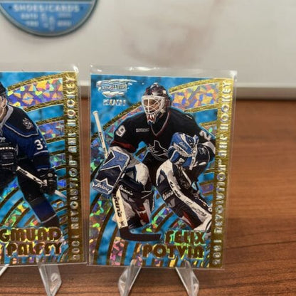 Cheap Sneaks Footwear/Sports Cards Hockey Card 2001 Pacific Revolution NHL Hockey Lot(5) Richter, Irbe, Rucchin, Palf