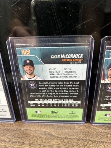 Cheap Sneaks Footwear/Sports Cards Houston Astros Rookie Lot(5) Jose Siri, Chas McCormick 2022 Topps Gall