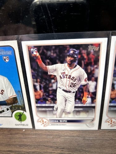 Cheap Sneaks Footwear/Sports Cards Houston Astros Rookie Lot(6) Jose Siri,Jeremy Pena, Alex De Goti 2022-