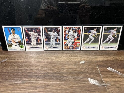 Cheap Sneaks Footwear/Sports Cards Houston Astros Rookie Lot(6) Jose Siri,Jeremy Pena, Alex De Goti 2022-