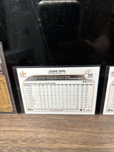 Cheap Sneaks Footwear/Sports Cards Houston Astros Rookie Lot(6) Jose Siri,Jeremy Pena, Alex De Goti 2022-