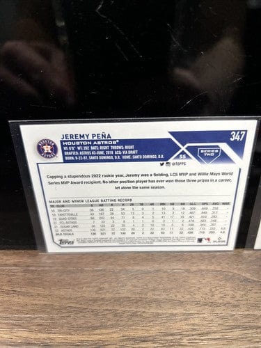 Cheap Sneaks Footwear/Sports Cards Houston Astros Rookie Lot(6) Jose Siri,Jeremy Pena, Alex De Goti 2022-