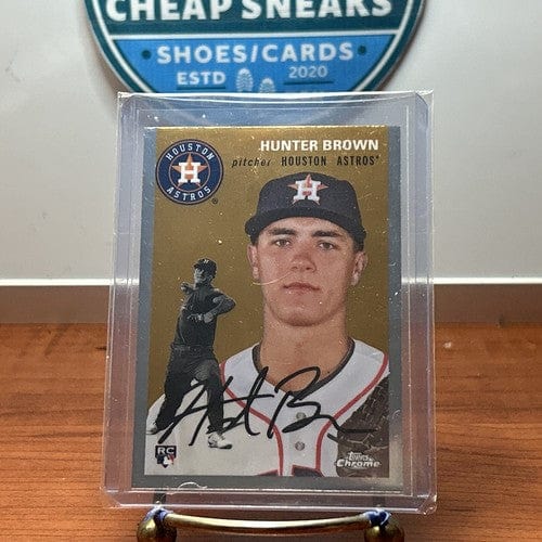 Cheap Sneaks Footwear/Sports Cards Hunter Brown RC 2023 Topps Chrome Platinum Anniversary Houston Astros