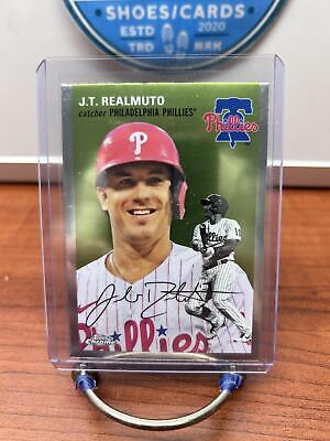 Cheap Sneaks Footwear/Sports Cards J.T. Realmuto 2023 Topps Chrome Platinum Anniversary #383 Philadelphia