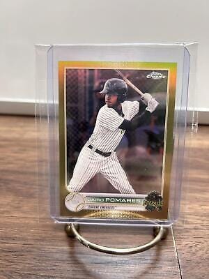 Cheap Sneaks Footwear/Sports Cards Jairo Pomares 2022 Topps Pro Debut Chrome Gold Refractor #PDC-134 Gian