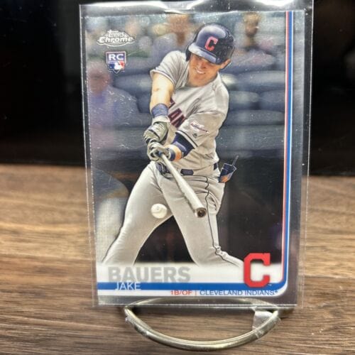 Cheap Sneaks Footwear/Sports Cards Jake Bauers 2019 Topps Chrome RC Rookie Baseball Card #71