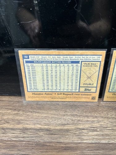 Cheap Sneaks Footwear/Sports Cards Jeff Bagwell Houston Astros Lot (2) 2022 Topps Archives Baseball Card