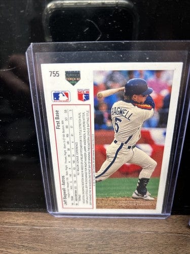 Cheap Sneaks Footwear/Sports Cards Jeff Bagwell RC   Craig Biggio 1991 Upper Deck Lot(2) Houston Astros