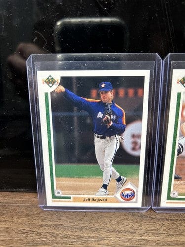 Cheap Sneaks Footwear/Sports Cards Jeff Bagwell RC   Craig Biggio 1991 Upper Deck Lot(2) Houston Astros