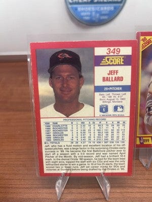 Cheap Sneaks Footwear/Sports Cards Jeff Ballard 1990 Score #349 Baltimore Orioles