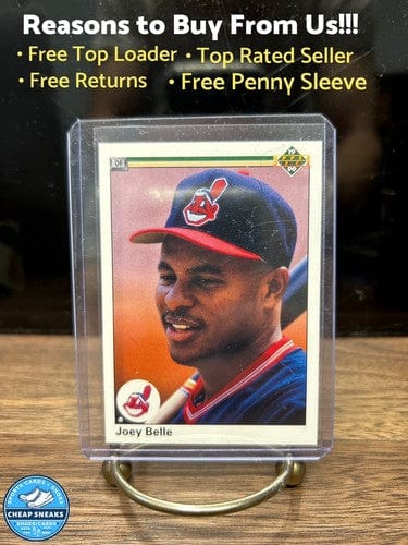 Cheap Sneaks Footwear/Sports Cards Joey “ALBERT” Belle 1990 Upper Deck Cleveland Indians Rookie Baseb