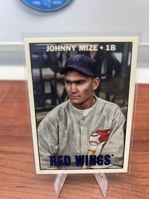 Cheap Sneaks Footwear/Sports Cards Johnny Mize 2023 Topps Pro Debut MiLB Legends #MILB-12 Rochester Red W