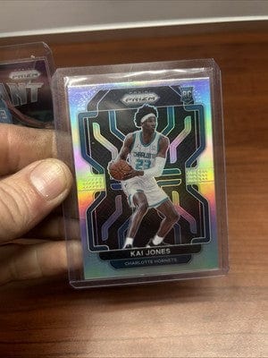 Cheap Sneaks Footwear/Sports Cards Kai Jones Hornets (RC) 2021-22 Panini Prizm Instant Impact RC #20 Silv