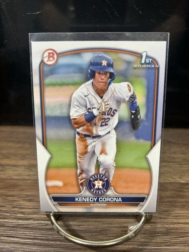 Cheap Sneaks Footwear/Sports Cards Kenny Corona 1st Rookie Card RC 2023 Bowman Prospects BP-148 Houston A