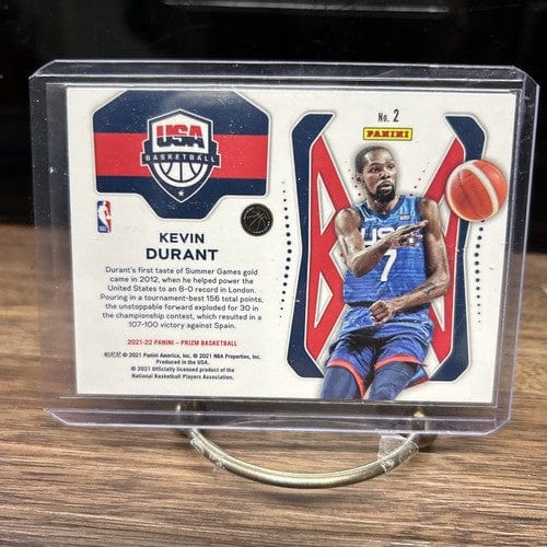 Cheap Sneaks Footwear/Sports Cards Kevin Durant - 2021-22 Panini Prizm USA Basketball #2