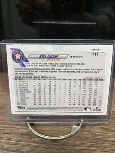 Cheap Sneaks Footwear/Sports Cards Kyle Tucker 2021 Topps Series 2 #617 Houston ASTROS Baseball Card