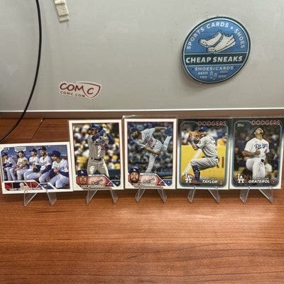 Cheap Sneaks Footwear/Sports Cards Los Angeles Dodger 2023-24 Topps Lot Chris Taylor,Gonsolin,Graterol,Be