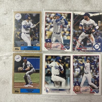 Cheap Sneaks Footwear/Sports Cards Los Angeles Dodgers 8 Card Lot Cody Bellinger +Ohtani On Back , Gavin