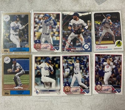 Cheap Sneaks Footwear/Sports Cards Los Angeles Dodgers 8 Card Lot Cody Bellinger +Ohtani On Back , Gavin