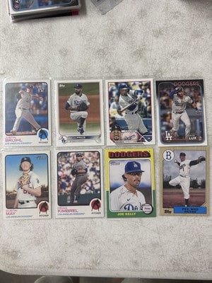 Cheap Sneaks Footwear/Sports Cards Los Angeles Dodgers 8 Card Lot Mookie Betts, Gavin Lux , Criag Kimberl