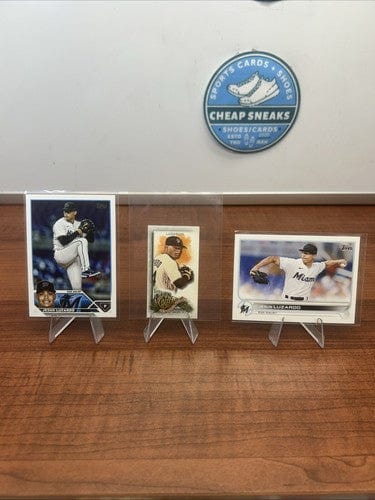 Cheap Sneaks Footwear/Sports Cards Luis Luzardo 3 Card Lot 2022 Allen& Ginter #183 (Mini) 2022-23 Topps #