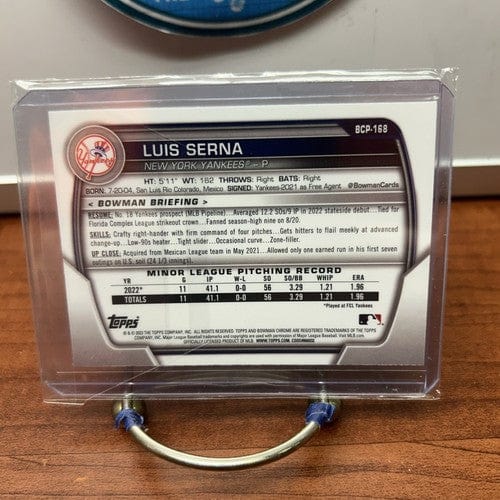 Cheap Sneaks Footwear/Sports Cards Luis Serna 2023 1st Bowman Chrome Prospects Mega Box Mojo Refractor Ya
