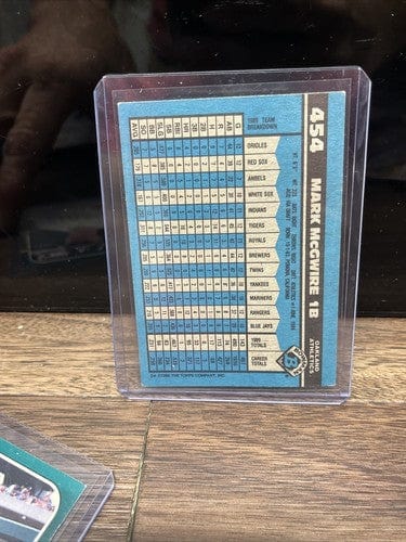 Cheap Sneaks Footwear/Sports Cards Mark McGwire 3 Card Lot With 87 The Rookies Rookie Card Oakland Athlet
