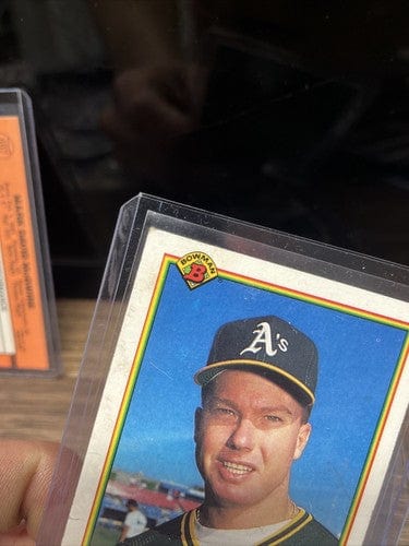 Cheap Sneaks Footwear/Sports Cards Mark McGwire 3 Card Lot With 87 The Rookies Rookie Card Oakland Athlet