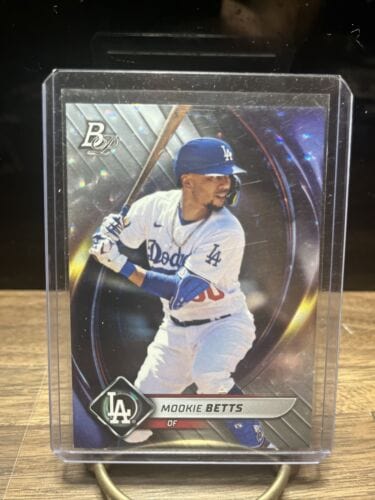 Cheap Sneaks Footwear/Sports Cards MOOKIE BETTS - 2022 TOPPS BOWMAN PLATINUM Icey Foil  #11 - LOS ANGELES