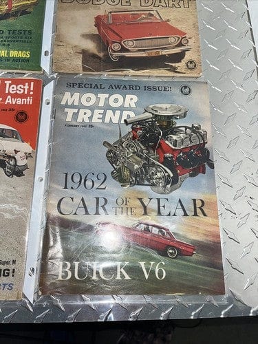 Cheap Sneaks Footwear/Sports Cards Motor Trend Magazine 1962 4 Issue Lot